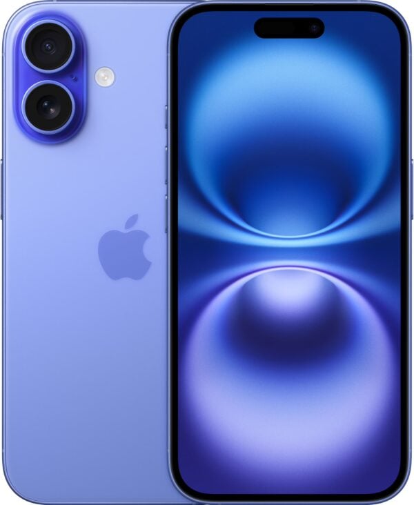 Refurbished iPhone 16 128 GB · Ultramarijn