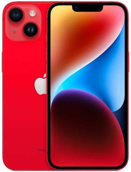 Refurbished iPhone 14 256 GB · Rood